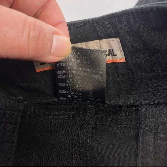 5.11 Tactical Series Cargo Pants Women's Black Utility Straight Size 8 Hiking - Picture 10 of 16